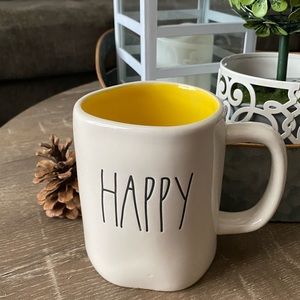 RAE DUNN “HAPPY” MUG Fast Shipper